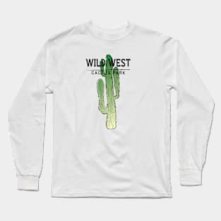Wild west cactus Long Sleeve T-Shirt